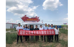 冠世公司黨支部開展扶貧助農主題黨日活動